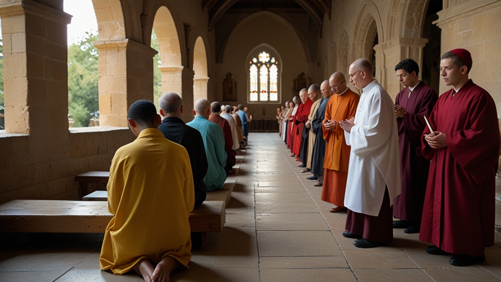 Young religious men